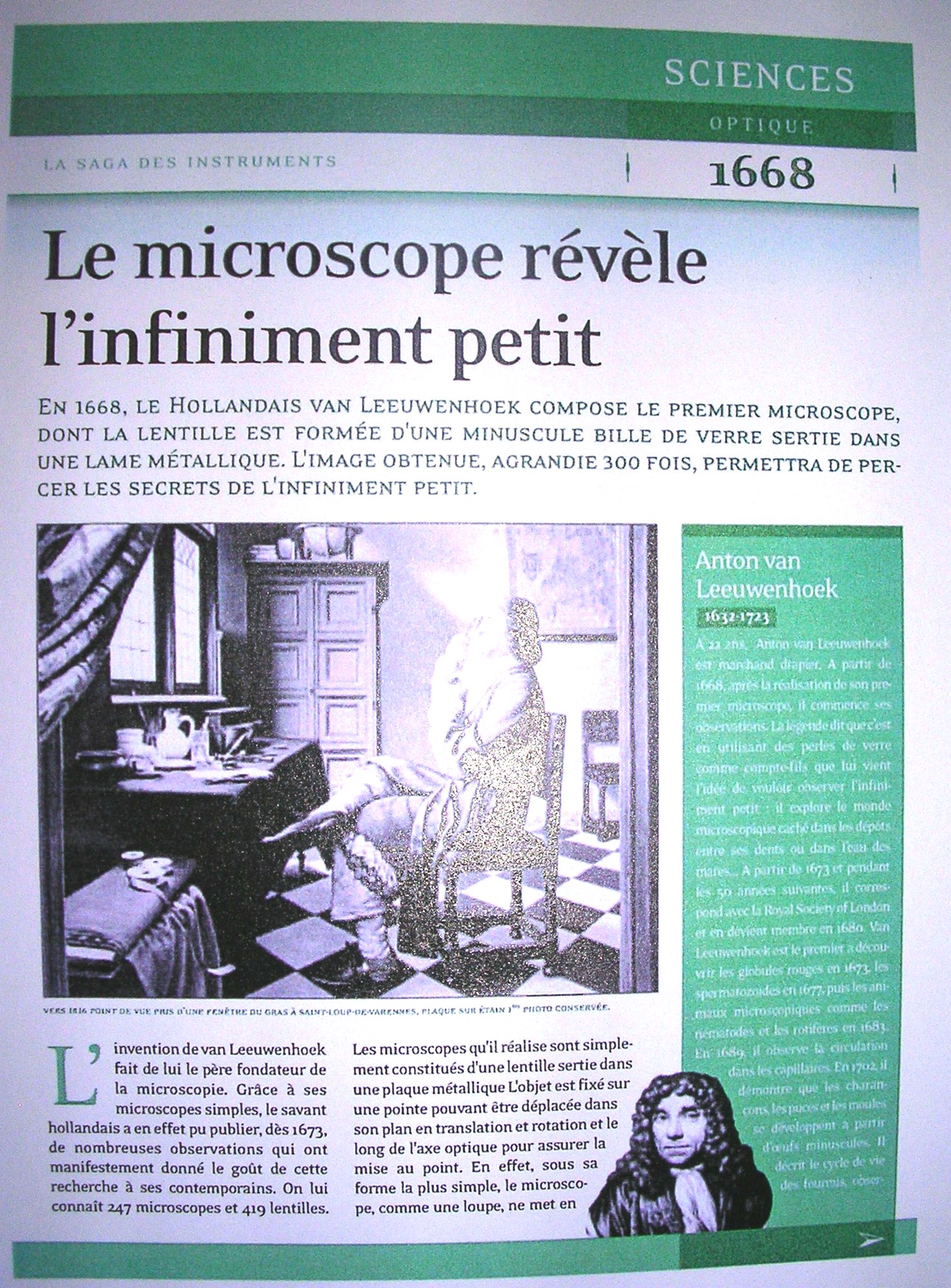 Le microscope, curated brief for Editions Atlas by Marie-Sophie Germain
