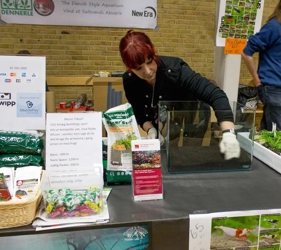 Aquascaping Demo in Denmark / Danish Style Aquarium by Marie-Sophie Germain