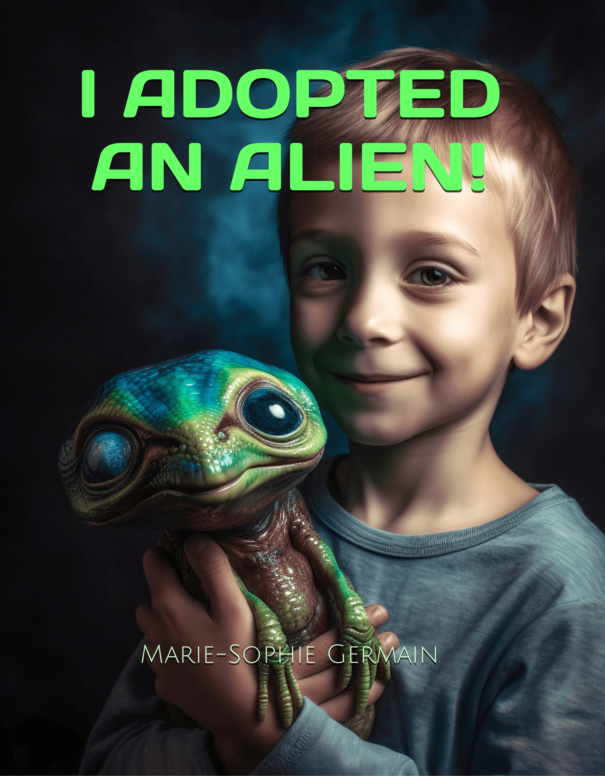 AI Book I Adopted an Alien by Marie-Sophie Germain