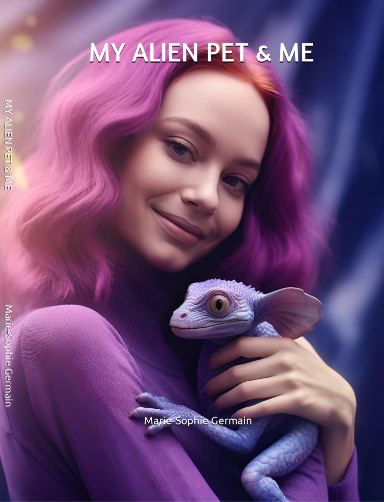 AI Book My Alien Pet and Me by Marie-Sophie Germain